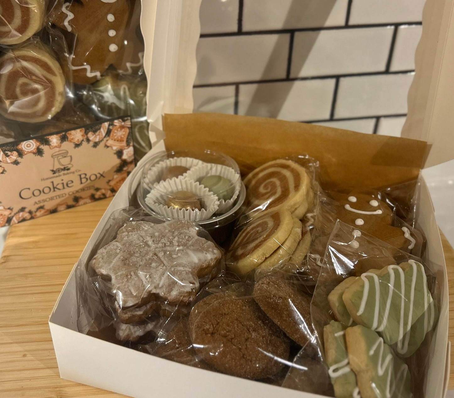 Christmas Edition Ginger Cookie Box