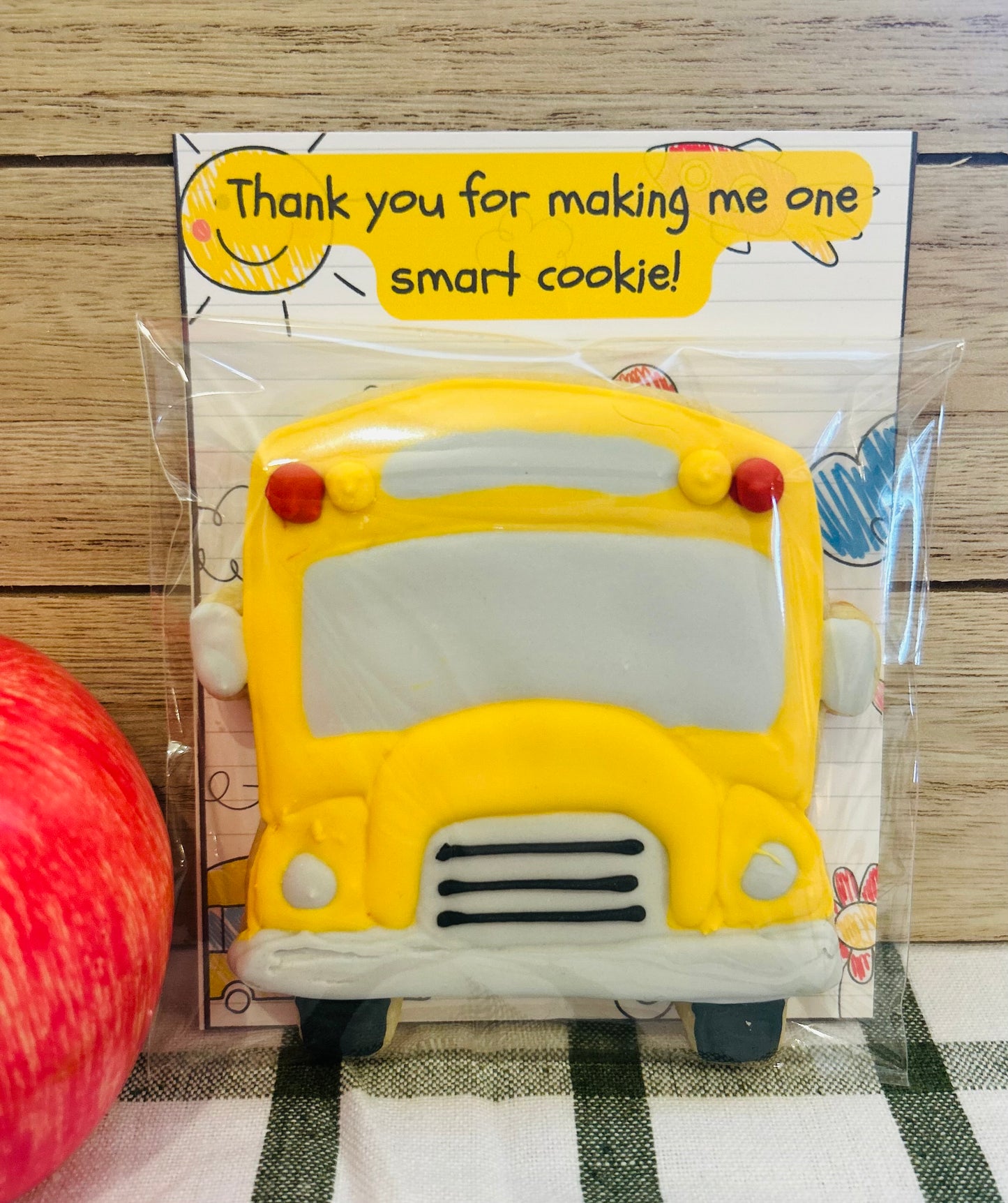 Teacher Appreciation Cookie Cards (English)