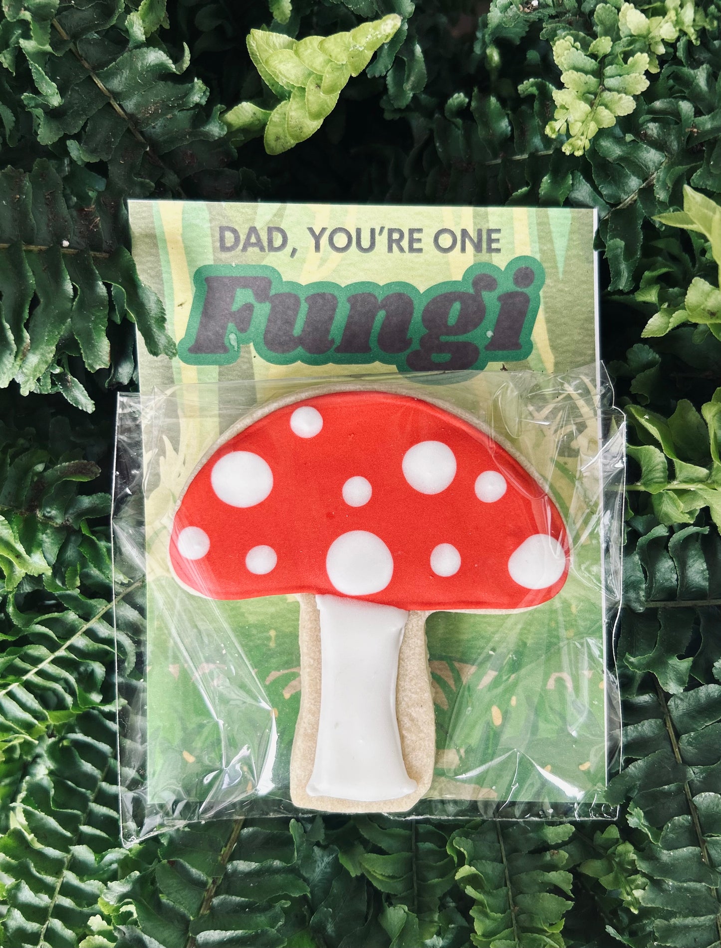 Fathers Day Fun-Gi Cookie Card
