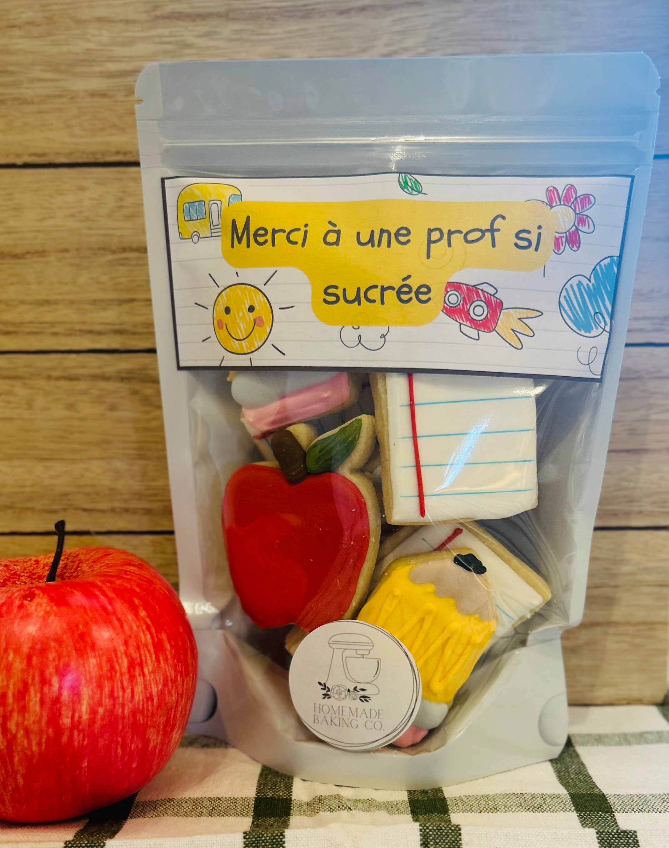 Teacher Appreciation Cookie Bags