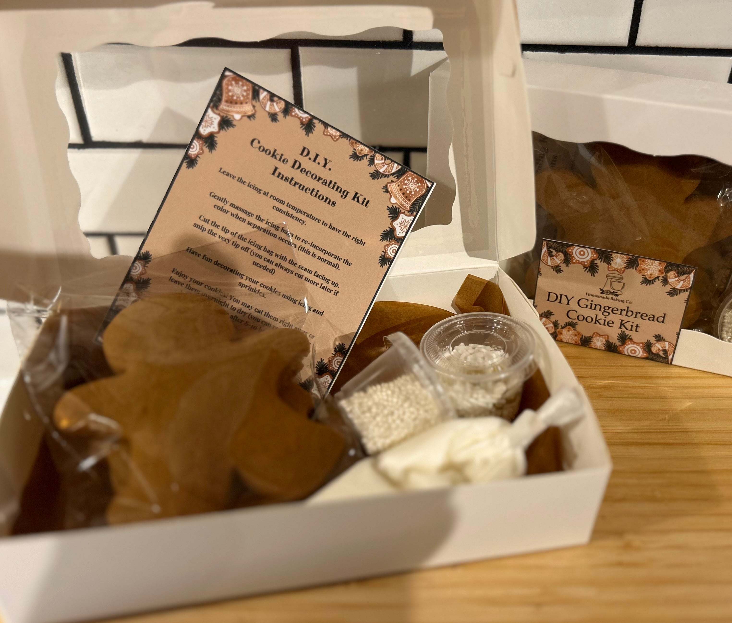 Christmas DIY Gingerbread Cookie Kit
