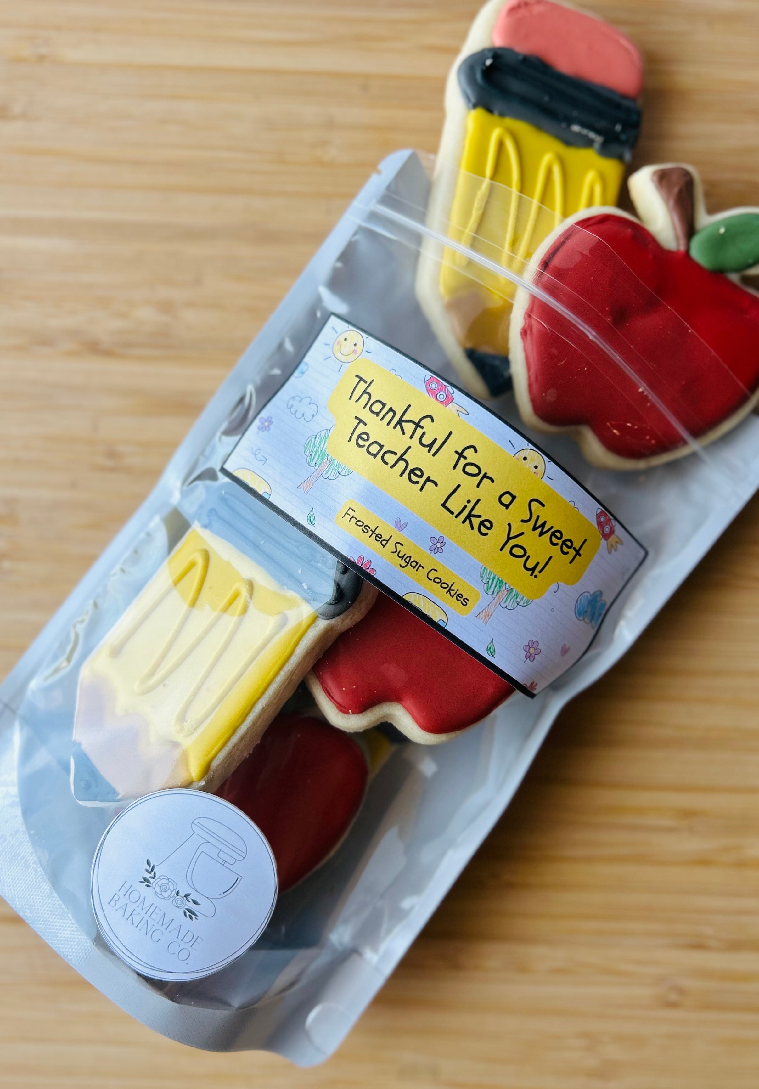 Teacher Appreciation Cookie Bags