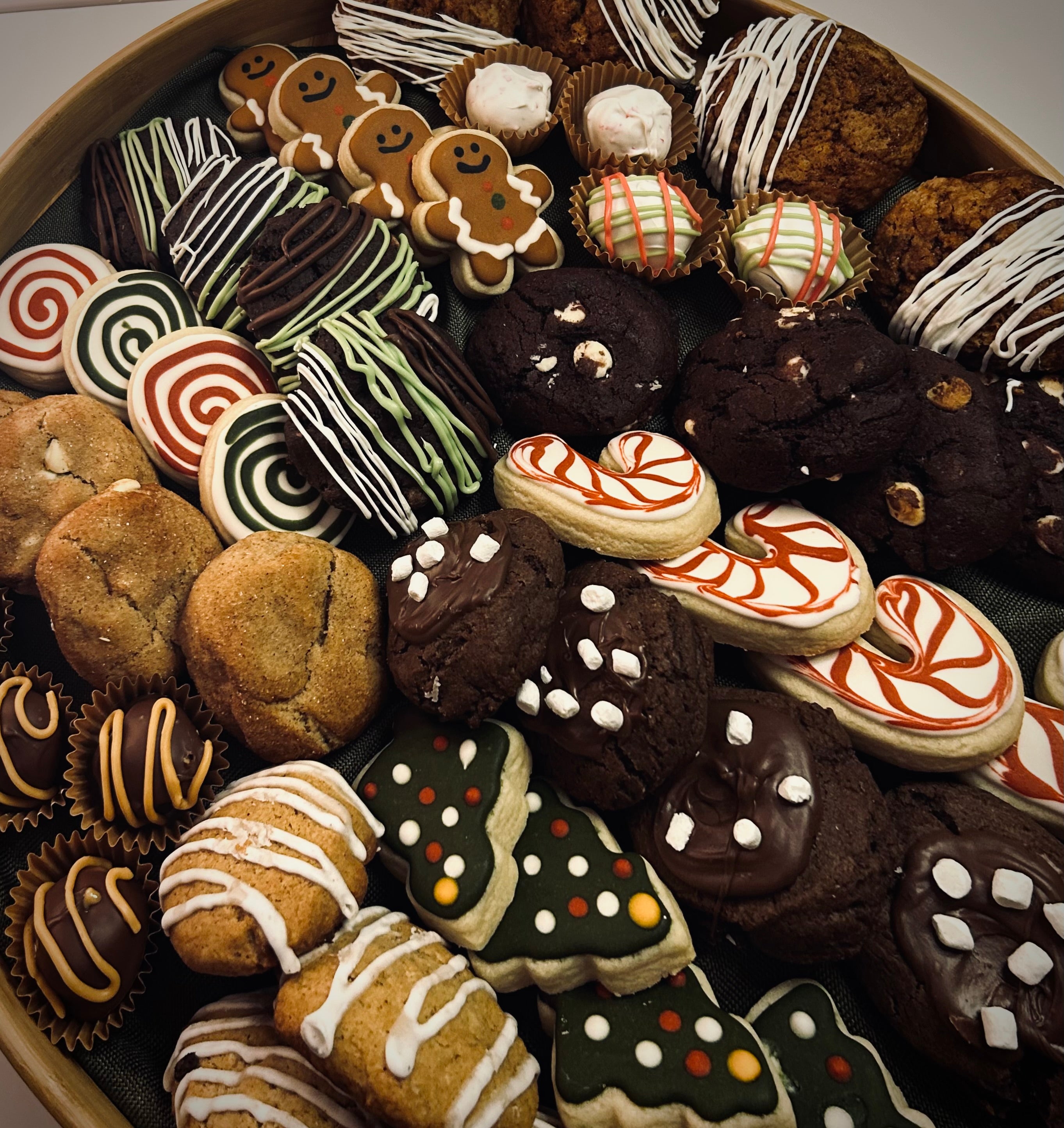 Large Christmas Platter