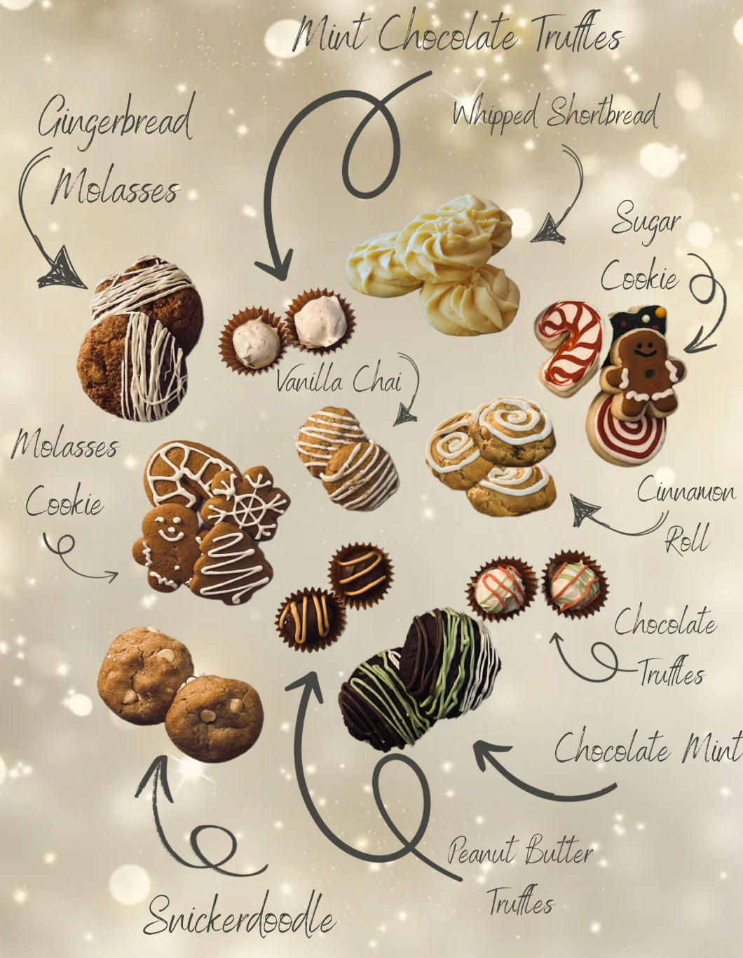 Large Christmas Platter